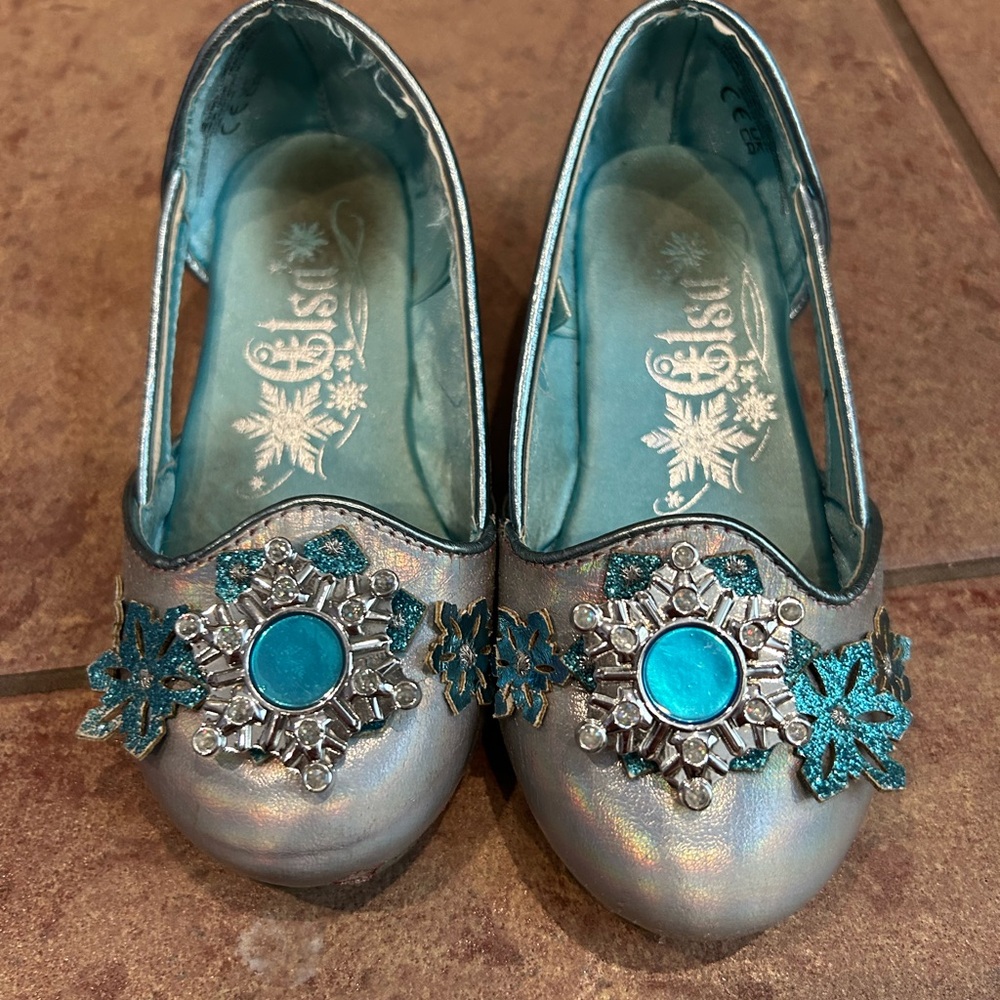 Elsa Silver and Blue Women's Shoes